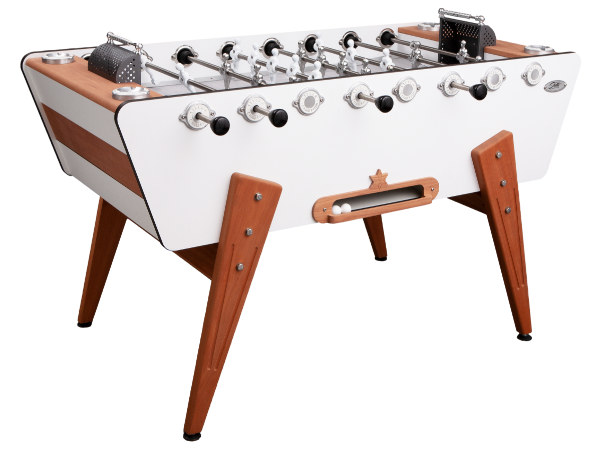 foosball table white